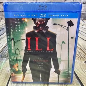 ILL : Final Contagium (Blu-Ray + DVD Combo Pack) Horror Movie - Widescreen - NEW